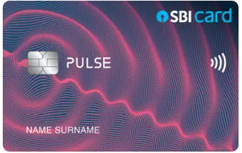 SBI Card PULSE card design