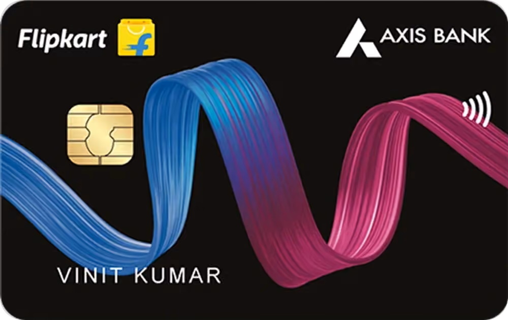 Flipkart Axis Bank Credit Card card design