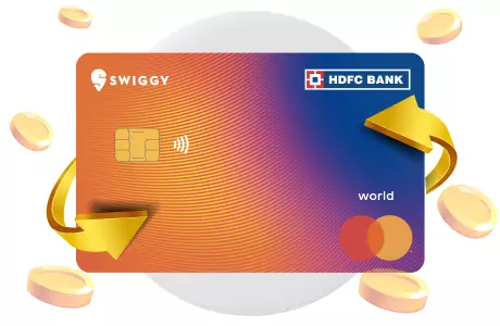 Swiggy HDFC Bank Credit Card card design