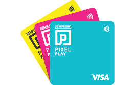HDFC Pixel Play Credit Card card design