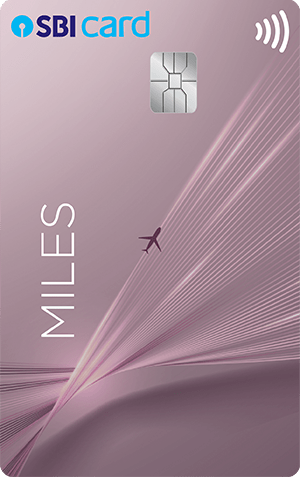 SBI Card MILES card design