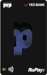 YES Bank POP Club Credit Card card design